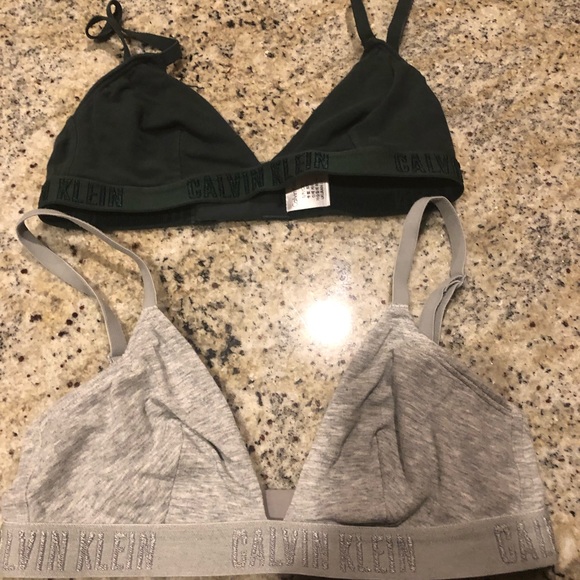 Calvin Klein Other - Set of 2 Calvin Klein bralettes Small NEW bras